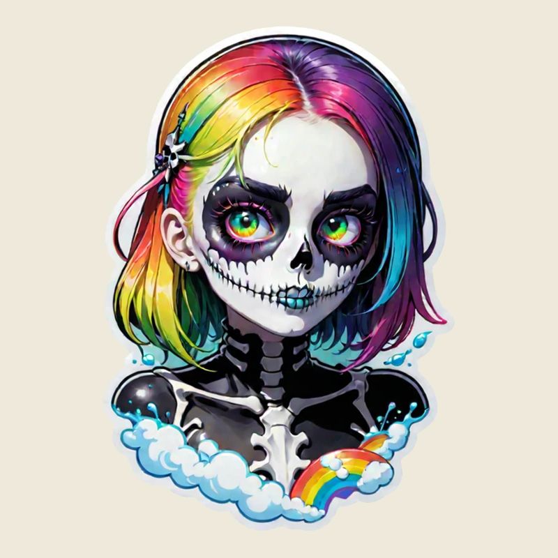 halloween - rock et arc en ciel