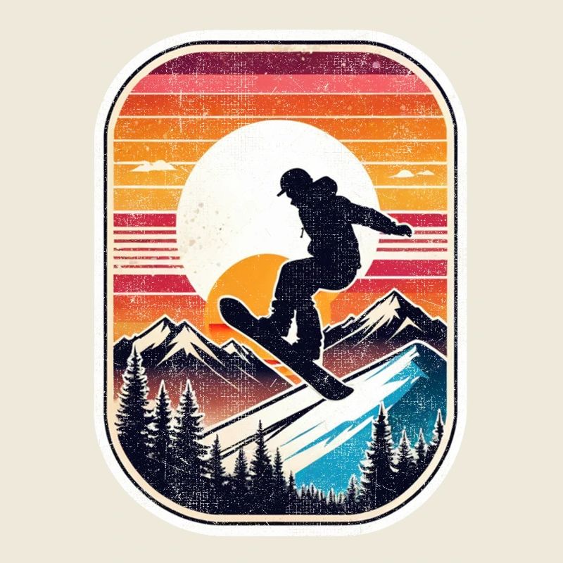 snowboard neige et ski