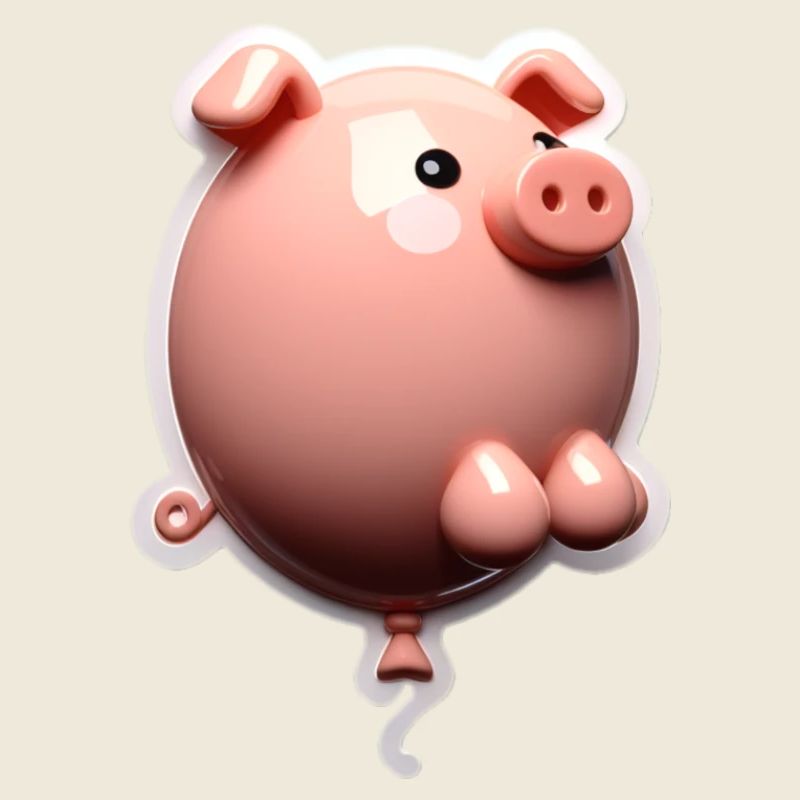 Pig balloon