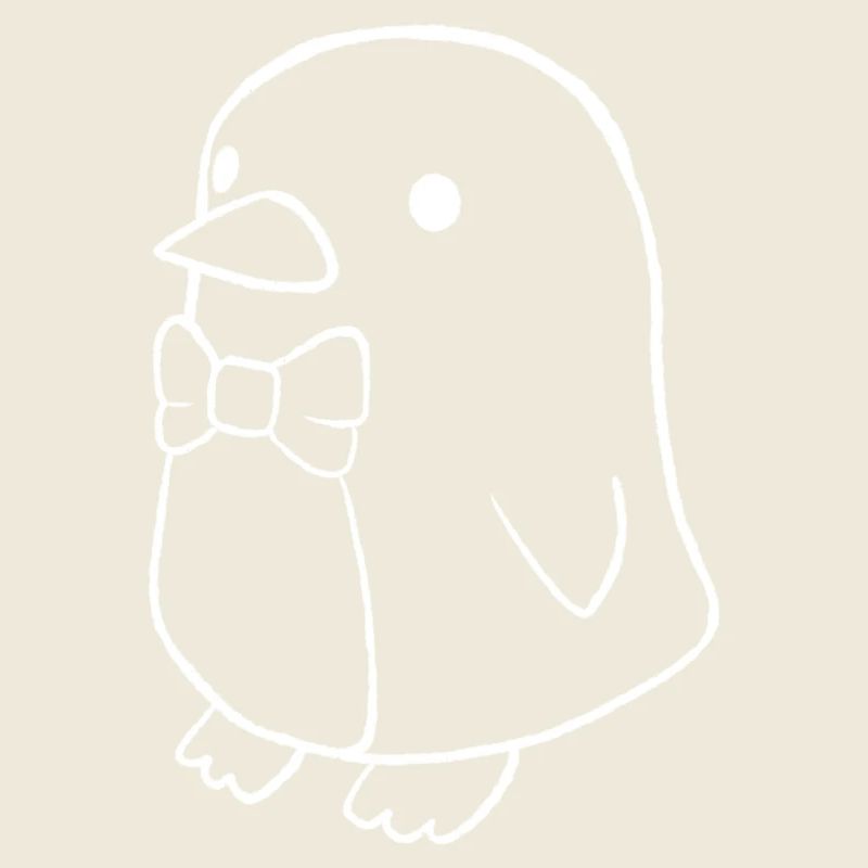 Eleganter Pinguin