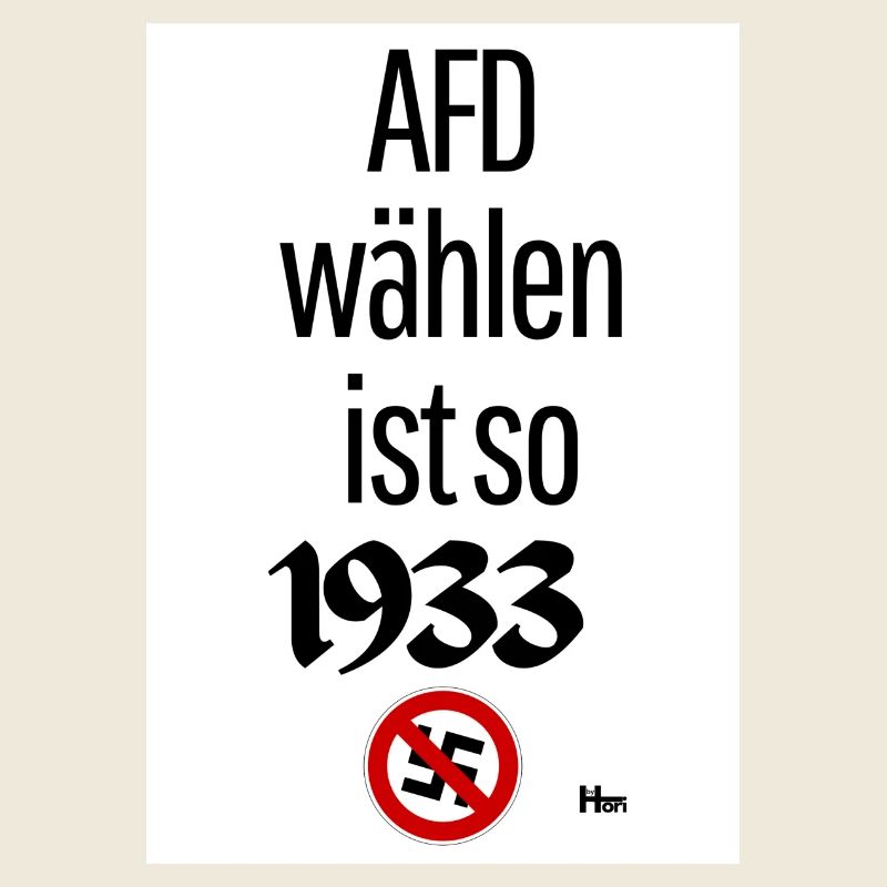 AFD wählen ist so 1933