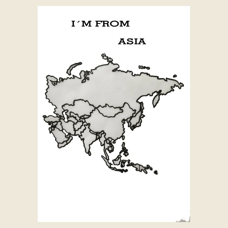 Slogan Je viens d’Asie