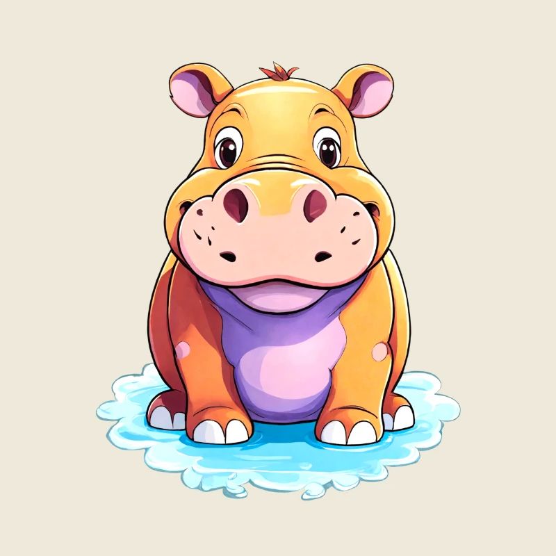 Hippopotame Hippopotame Mignon