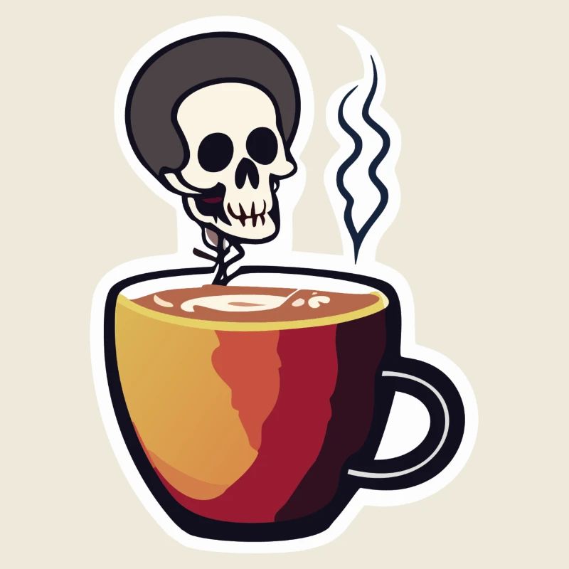 Caffeine Bone : le squelette du café