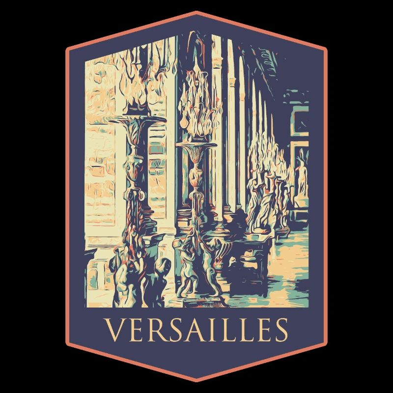 Intérieur majestueux, Château de Versailles
