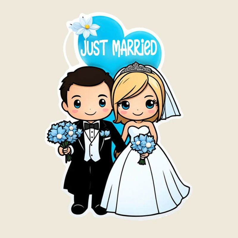 just married - pour mariage