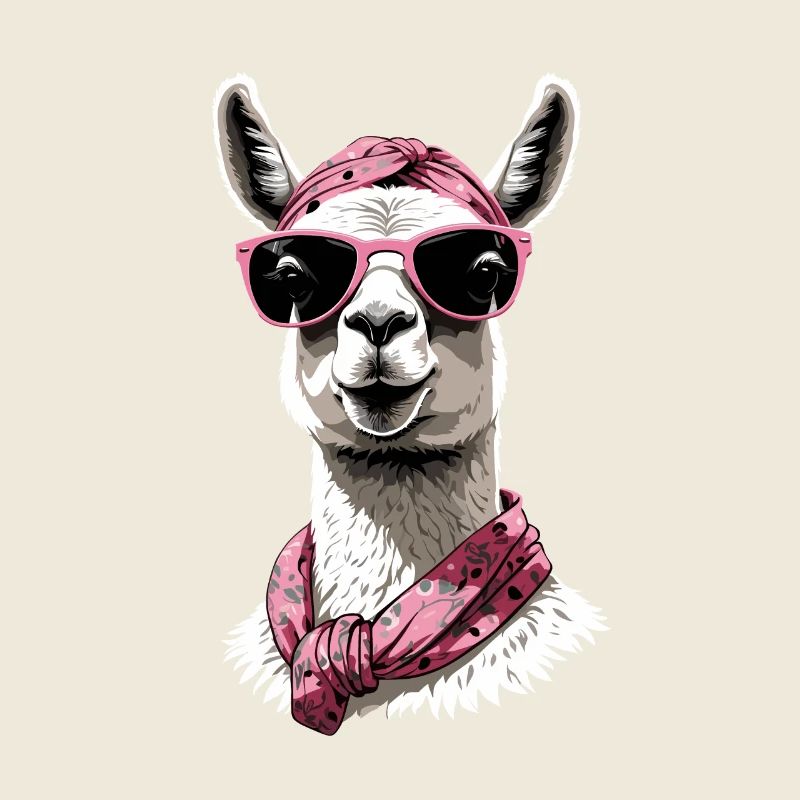 Lama aimant maman drôle maman Design