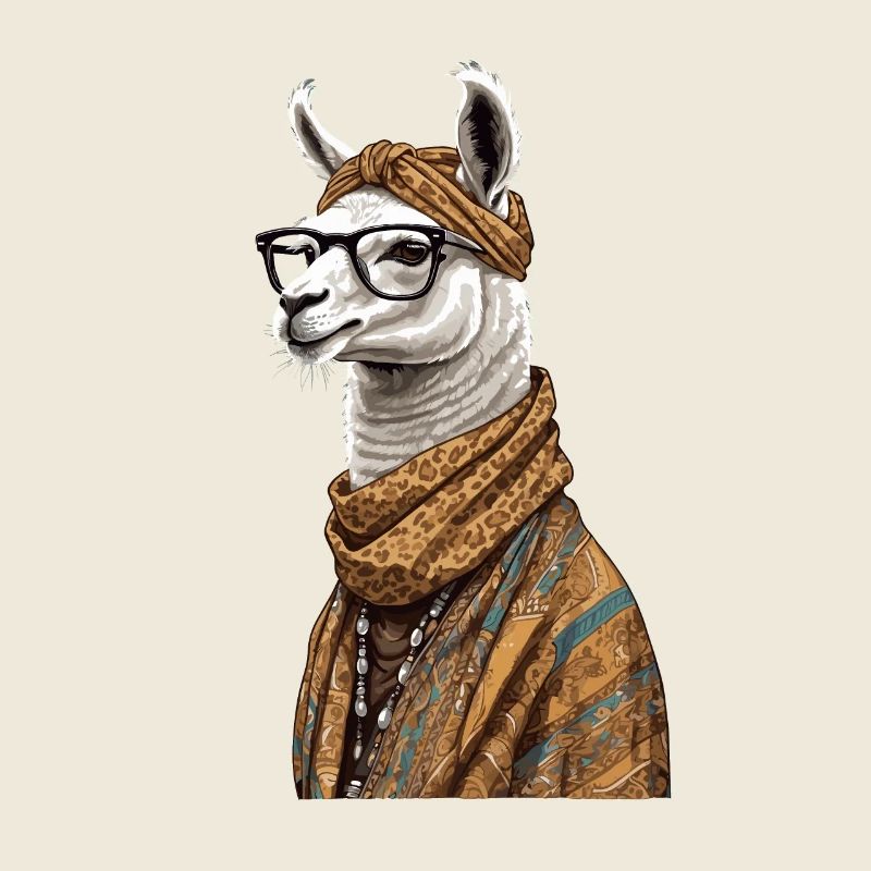 Lama Liebende Mama Lustiges Mutter Design