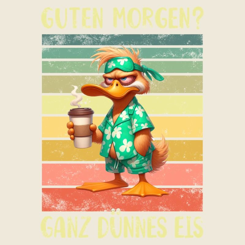 Ente Morgenmuffel