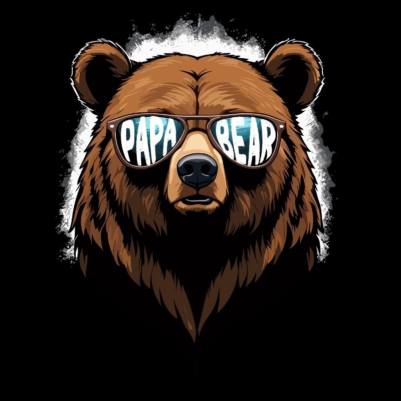 Bears Father Funny Father Perfect Style