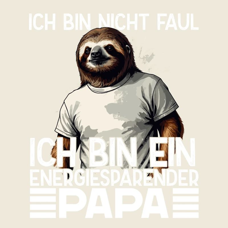 Funny Sloth Dad Humorous Saying
