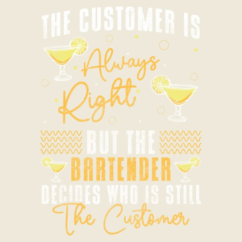 Mélange de bar barman