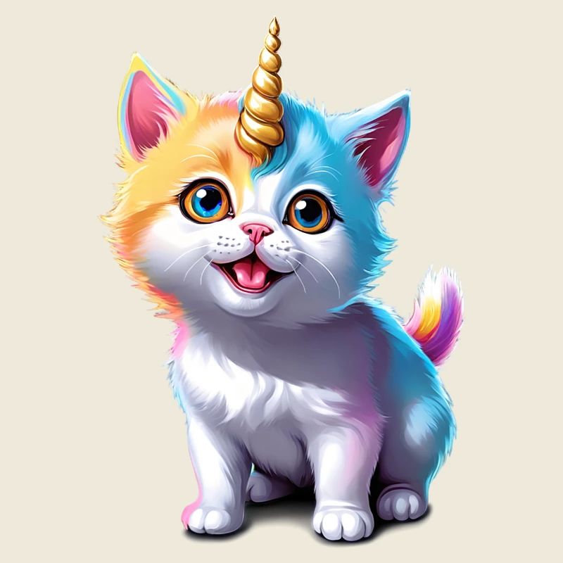Chaton licorne