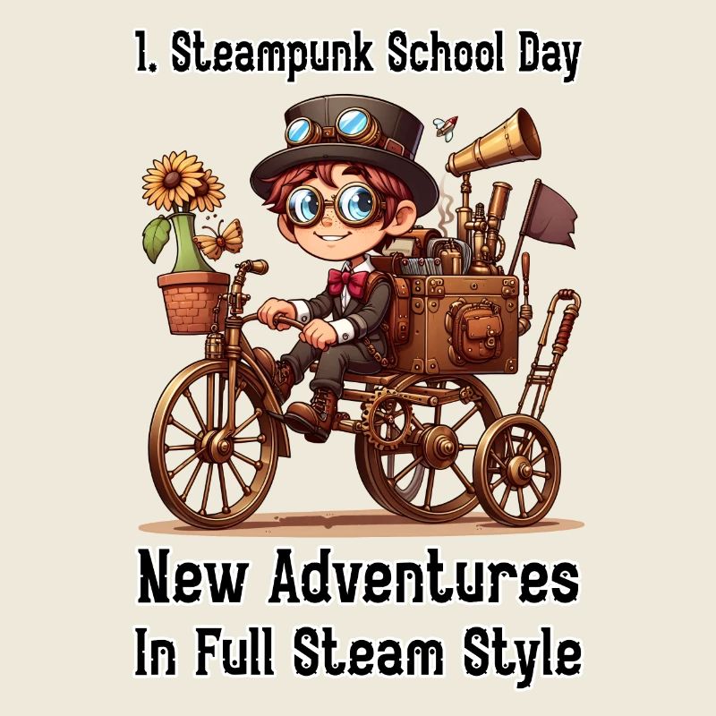 Erster Steampunk Schultag