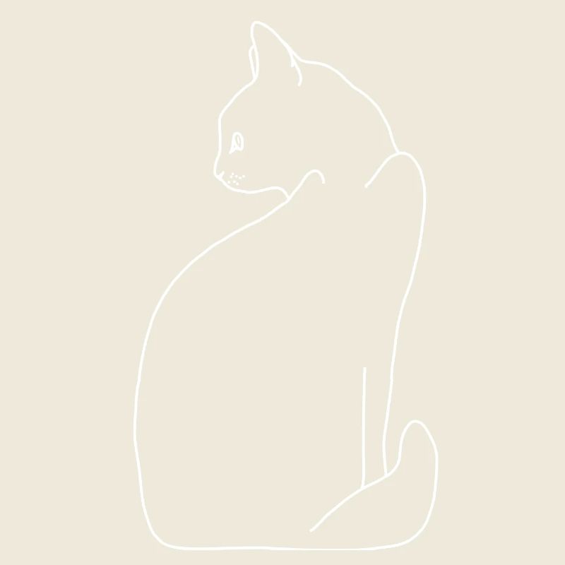 Cat lineart