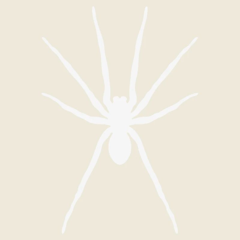 Spinne (Halloween / Gothic / Tattoo / White)