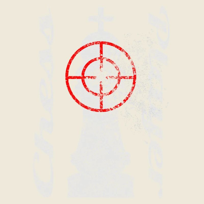 Motif d’échecs avec réticule