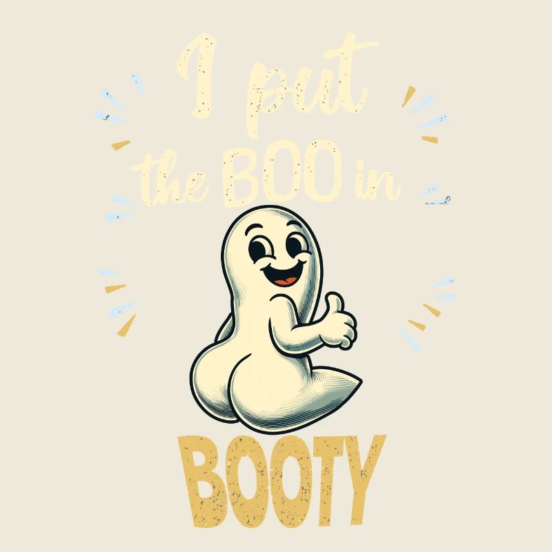 Ghost butt I put the boo in booty