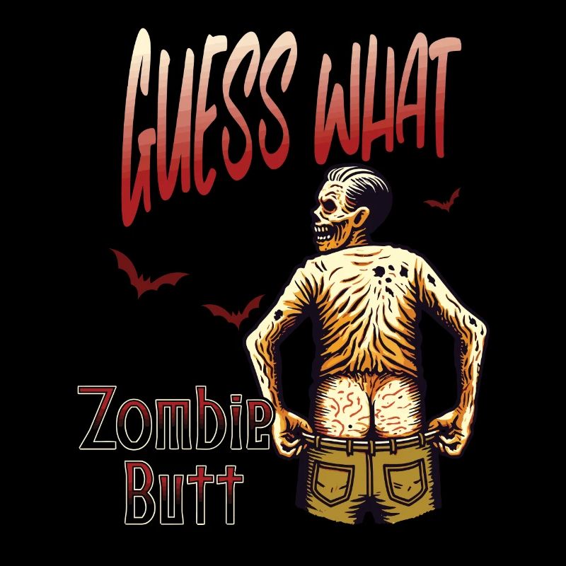 Halloween Fun: Guess What Zombie Butt