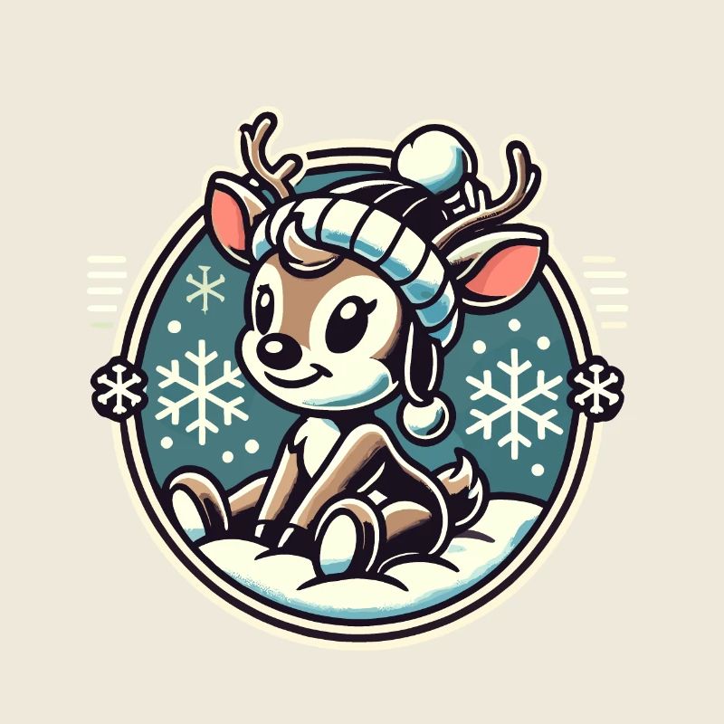 Bezauberndes Vintage Design Weihnachten