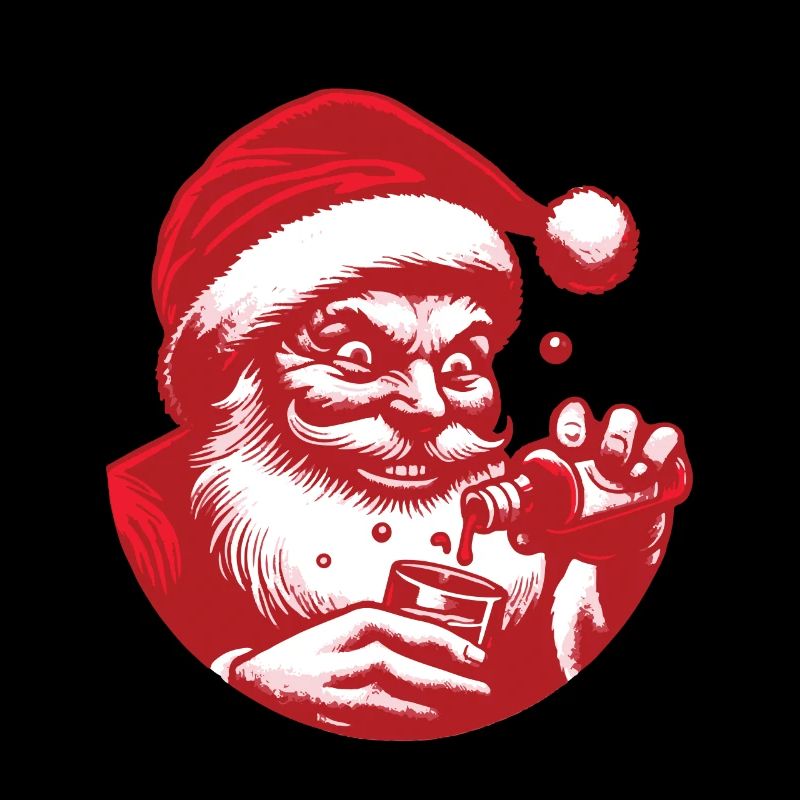 Le Père Noël aime l’alcool
