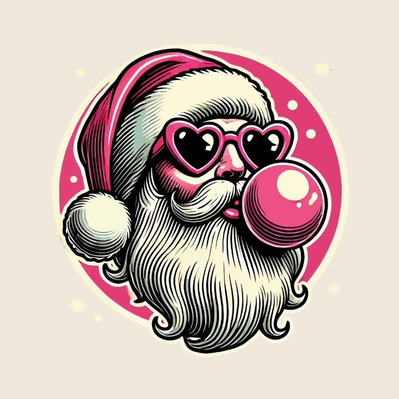 Style de Noël Cool Sigma Santa