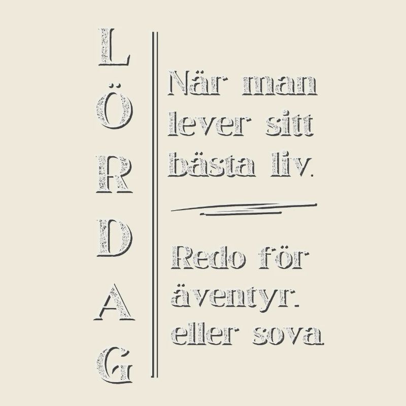 Samstag – Dein schönstes Leben