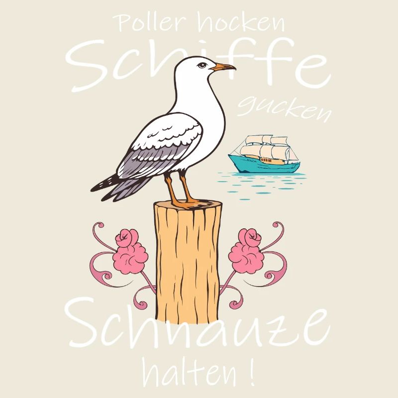 Lustige Möwe
