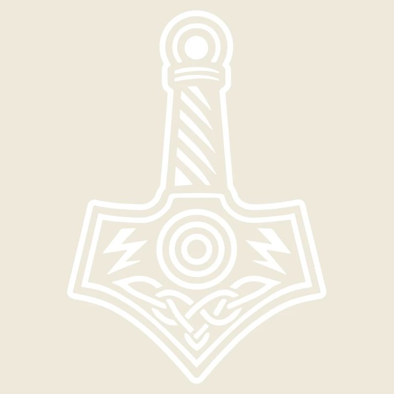 Marteau de Thor Mjolnir Marteau du dieu thor