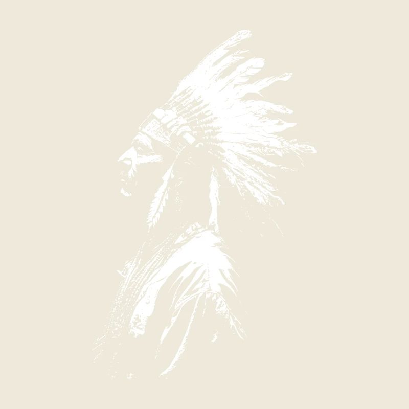Silhouette amérindienne