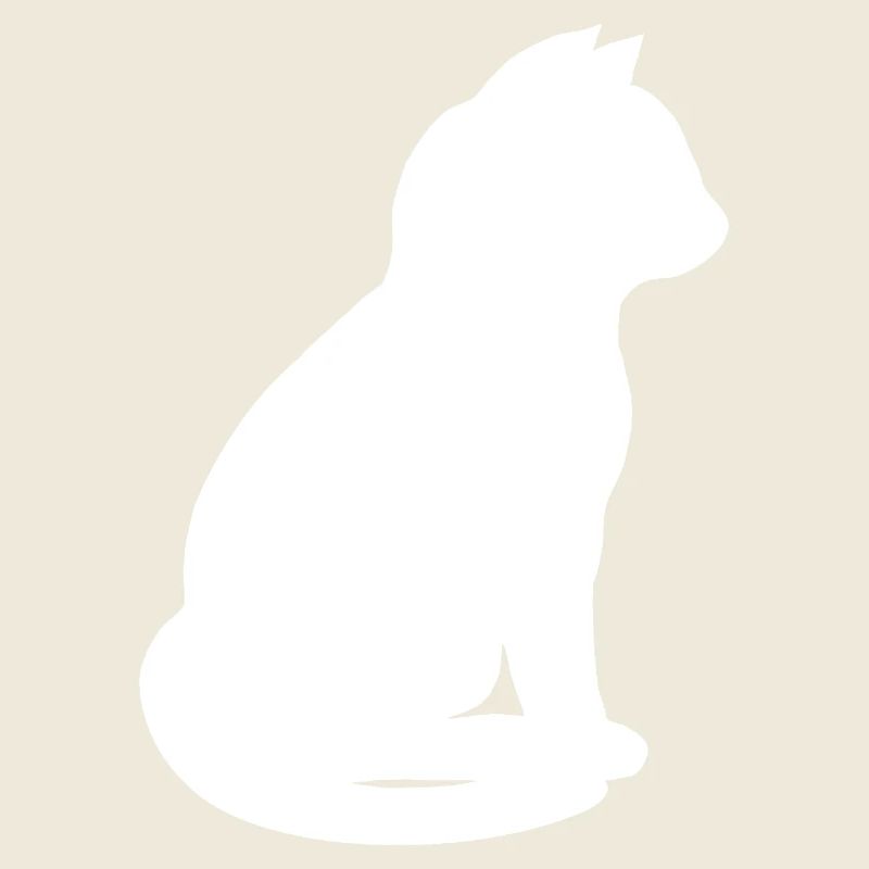sitzende katzensilhouette v2