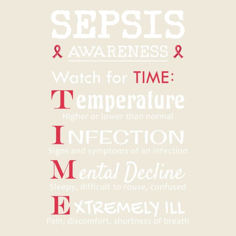 Sepsis Aufklärung - Achte auf TIME Leitfaden
