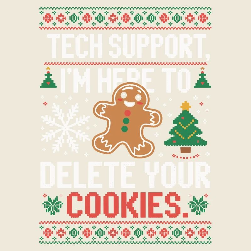 Dicton de cookie du support technique