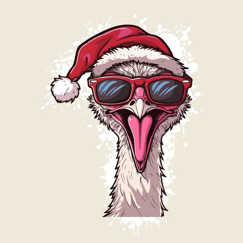 Strauß Weihnachten Lustig