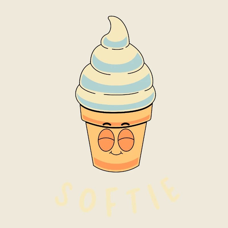 Softie Softeis Comic Icecream Lover