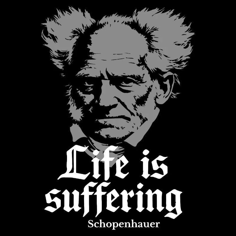 La vie souffre : Schopenhauer Tee