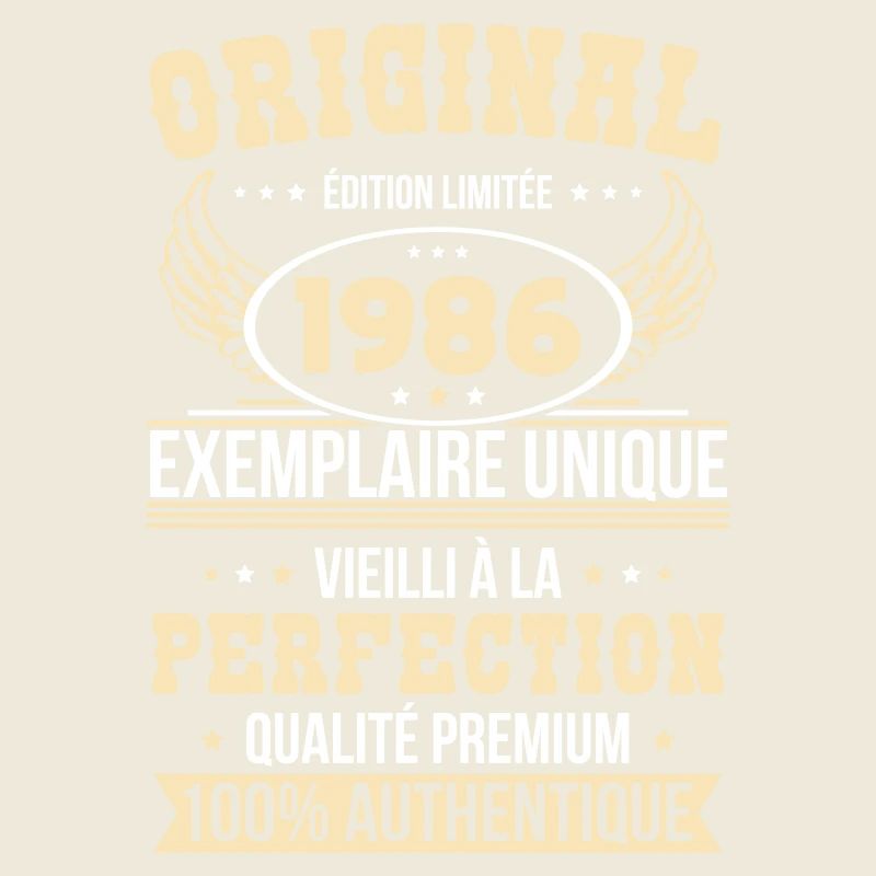 1986 – Exemplaire unique – Qualité premium