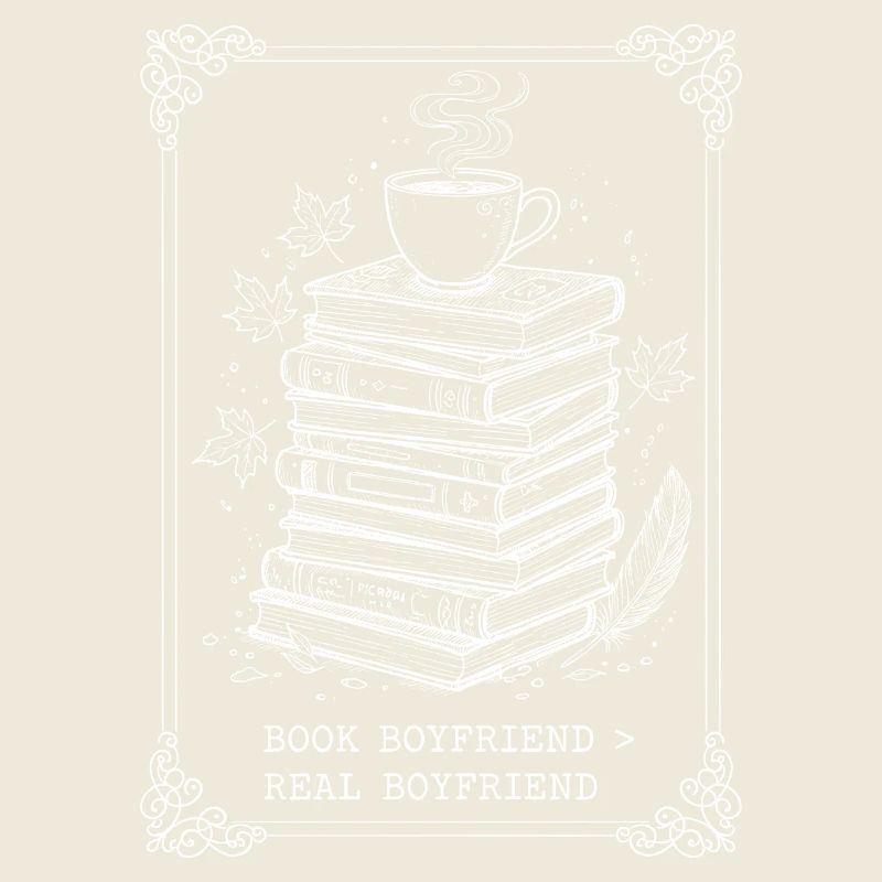 Book Boyfriend Book Stack