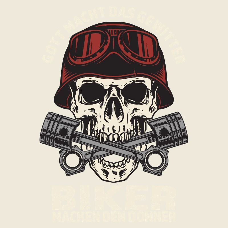 God makes the thunderstorm - bikers the thunder