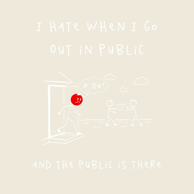 Peur du public – Scène de dessin animé