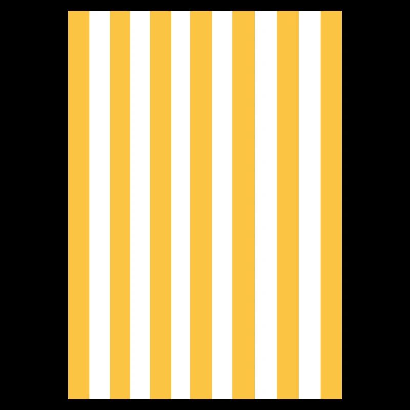 Stripes - yellow white personalizable