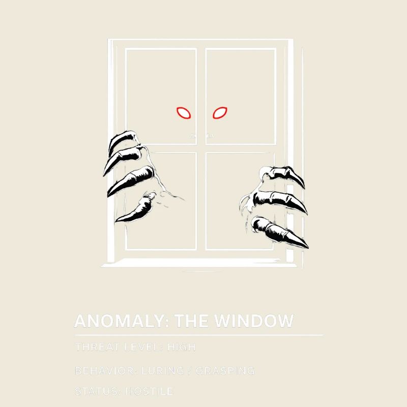 Backrooms the Window white