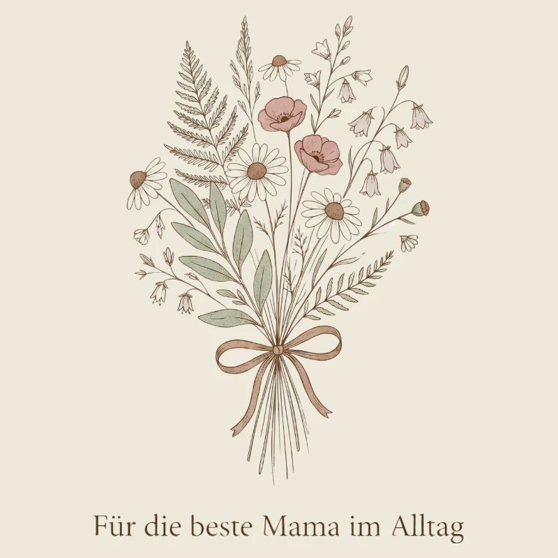Blumenstrauß für Mama