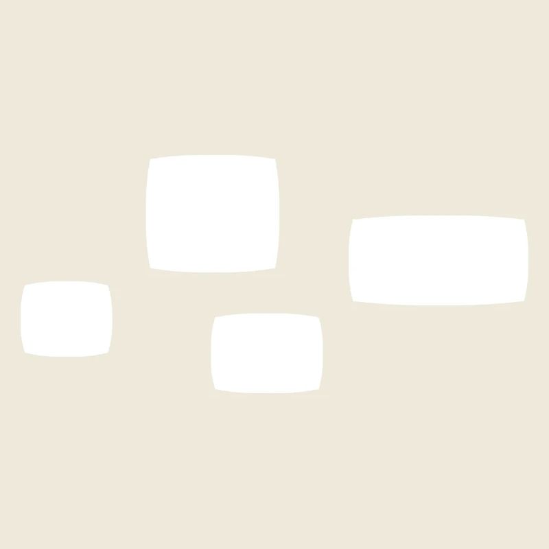 Four Squares Square Shape Symbol Pattern