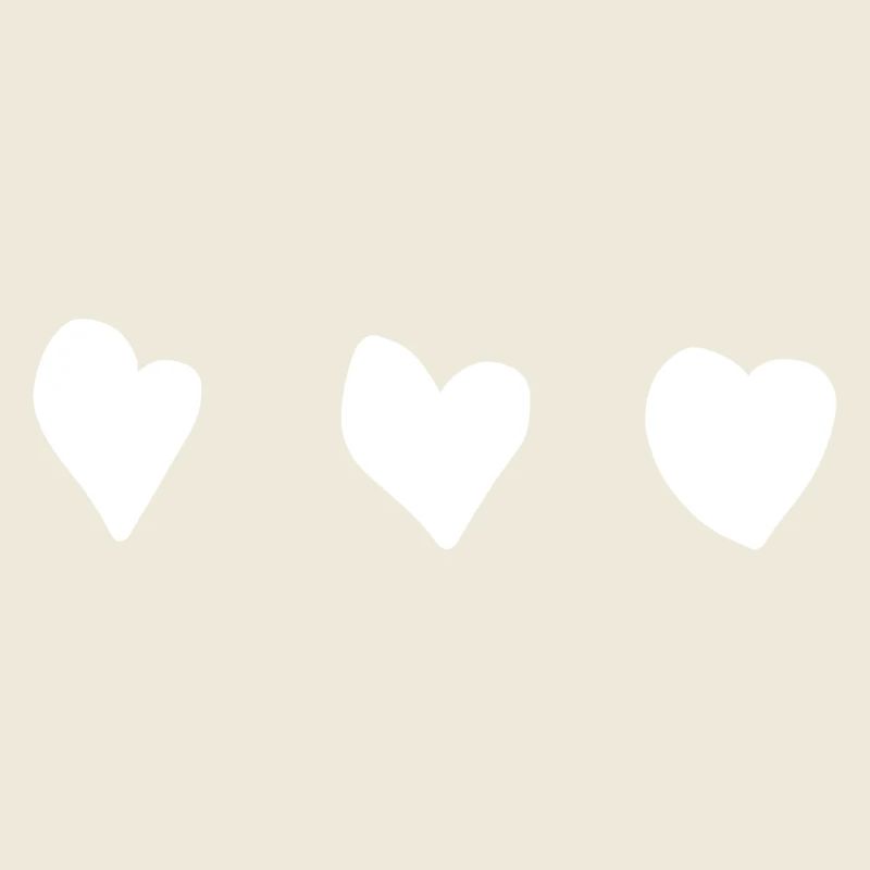 Three Hearts Heart Shape