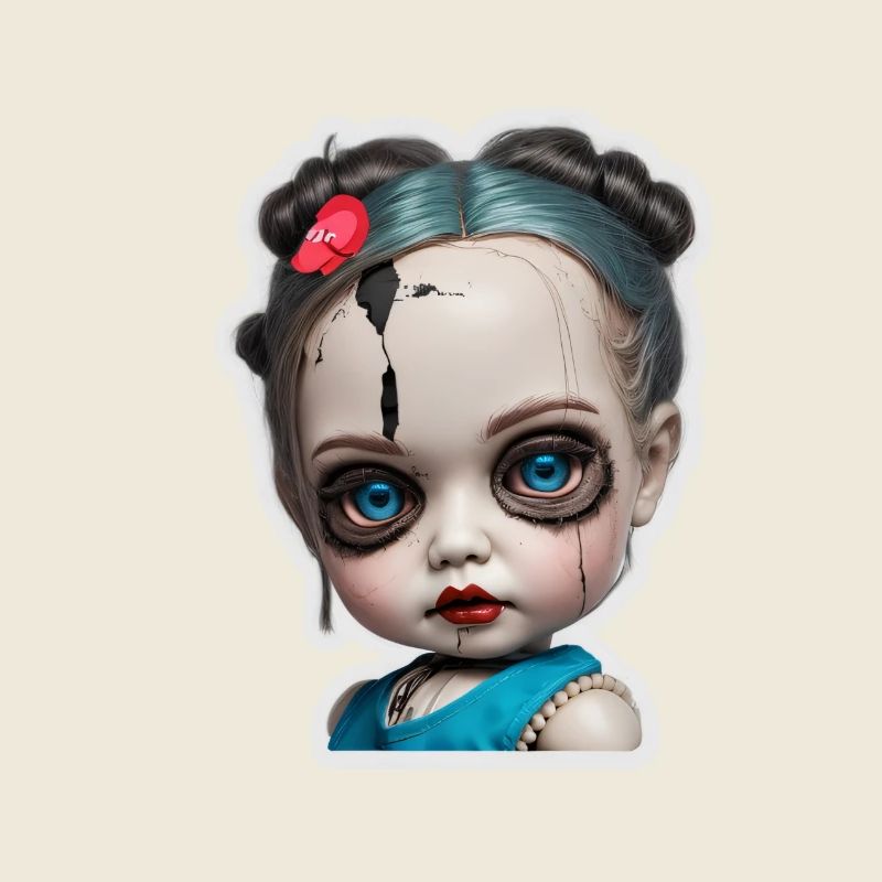 Poupée effrayante d’Halloween