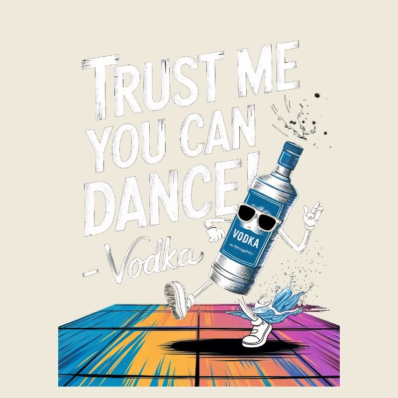 Croyez-moi, vous savez danser. -Vodka