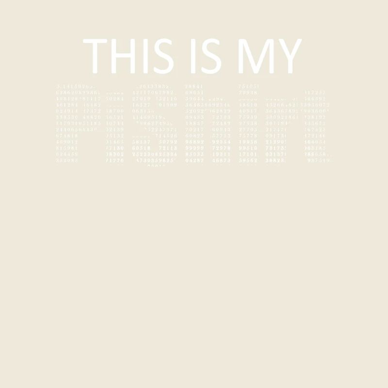 Pi Make Math Nerd Circle Number Pi Symbol