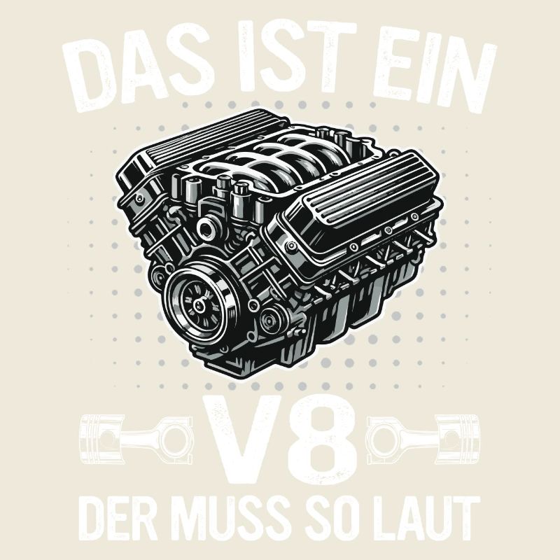 V8 Motor 8 Zylinder Hubraum Auto Tuning Tuner