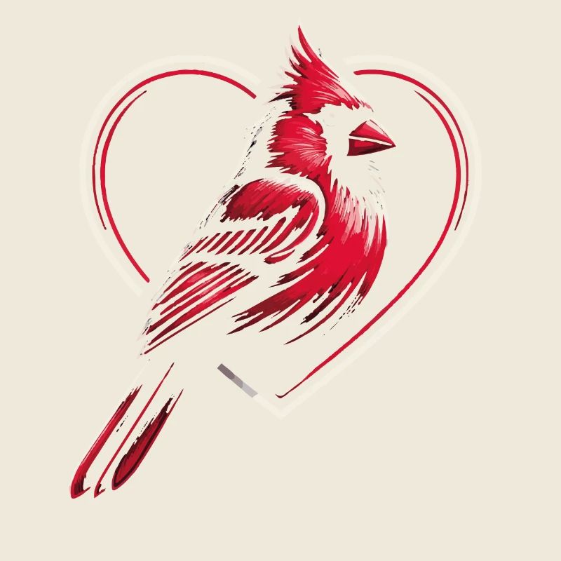 Cardinal Rouge Cardinal Oiseau Rouge Cardinal